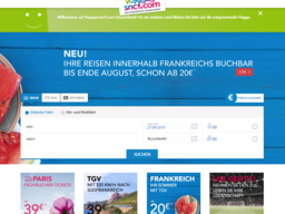 Voyages SNCF Screenshot
